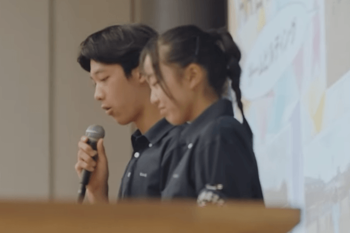 生徒会主催の学校説明会